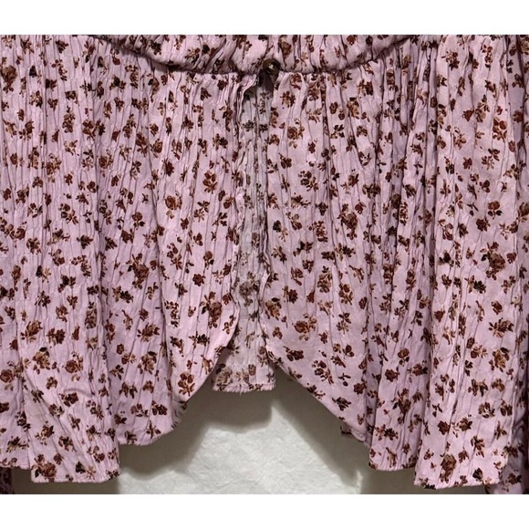Urban Outfitters Allie Juliet Puff Sleeve Sz‎ SP Peasant Blouse Cottagecore Boho - Picture 12 of 13